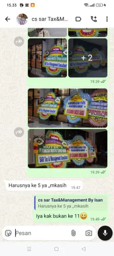 Testimonial Papan Bunga kawasan industri gresik